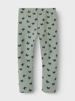 Name It lasten leggingsit, NMFDAVINA SWEAT FLEECE LEGGING Keltainen Kuosi