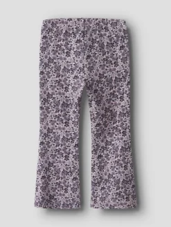 Name It lasten leggingsit, NMFOALIA FLARE LEGGING Vaaleanpunainen Kuos