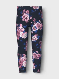Name It Lasten Leggingsit, NMFVIVIAN AOP LEGGING Sininen Kuosi