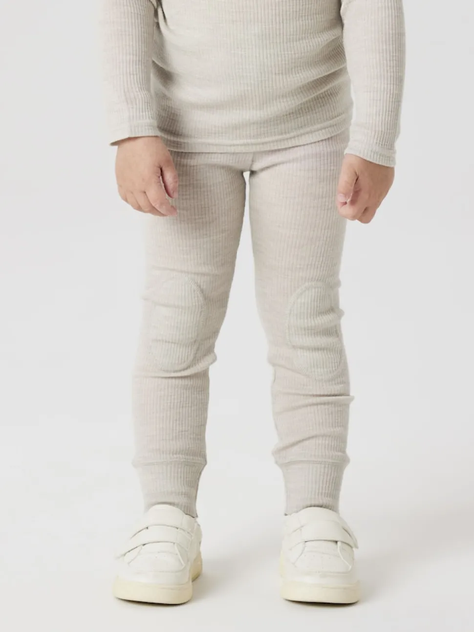 Name It lasten leggingsit, NMNWAX WOOL RIB LEGGING Harmaa