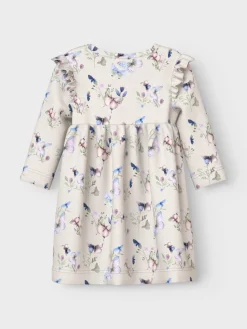 Name It lasten mekko, NBFBELA LS DRESS Liila