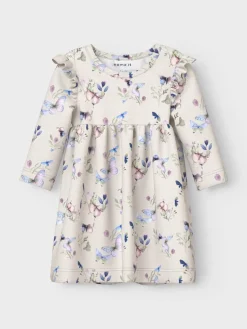 Name It lasten mekko, NBFBELA LS DRESS Liila