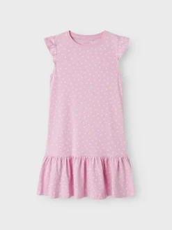 Name It lasten mekko, NKFVIDA CAPSL DRESS Vaaleanpunainen