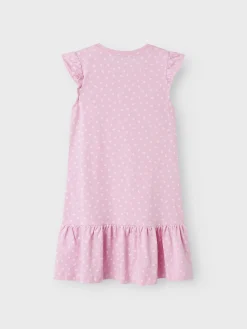 Name It lasten mekko, NKFVIDA CAPSL DRESS Vaaleanpunainen