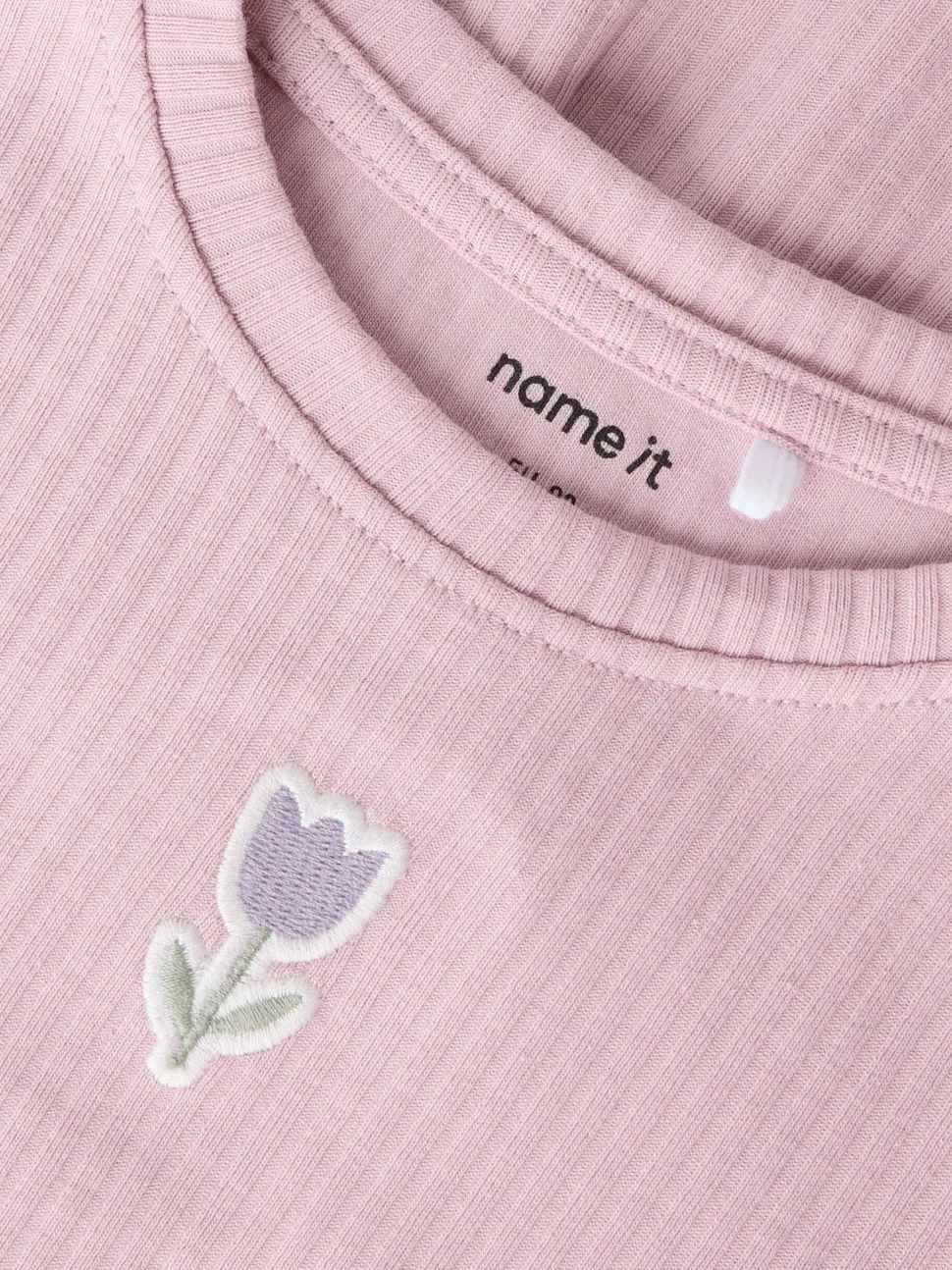Name It lasten mekko NMFVEMMA LS DRESS, vaaleanpunainen