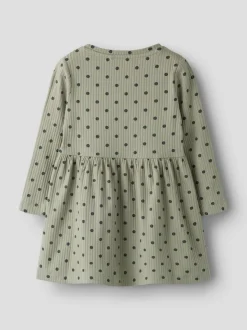 Name It lasten mekko NMFVEMMA LS DRESS, vaaleanvihreä