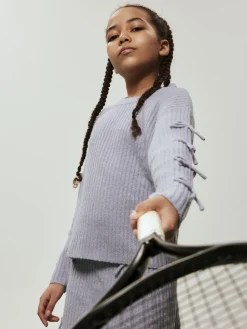 Name It lasten neulepusero NKFTarin LS Knit , violetti