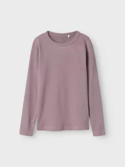 Name It lasten paita, NKFNAKAL LS TOP Violetti, Lila