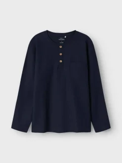 Name It Lasten Paita, NKMVITUS LS REG TOP Tummansininen