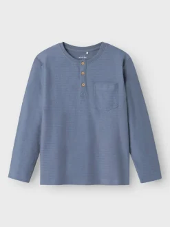 Name It Lasten Paita, NKMVITUS LS REG TOP Harmaa