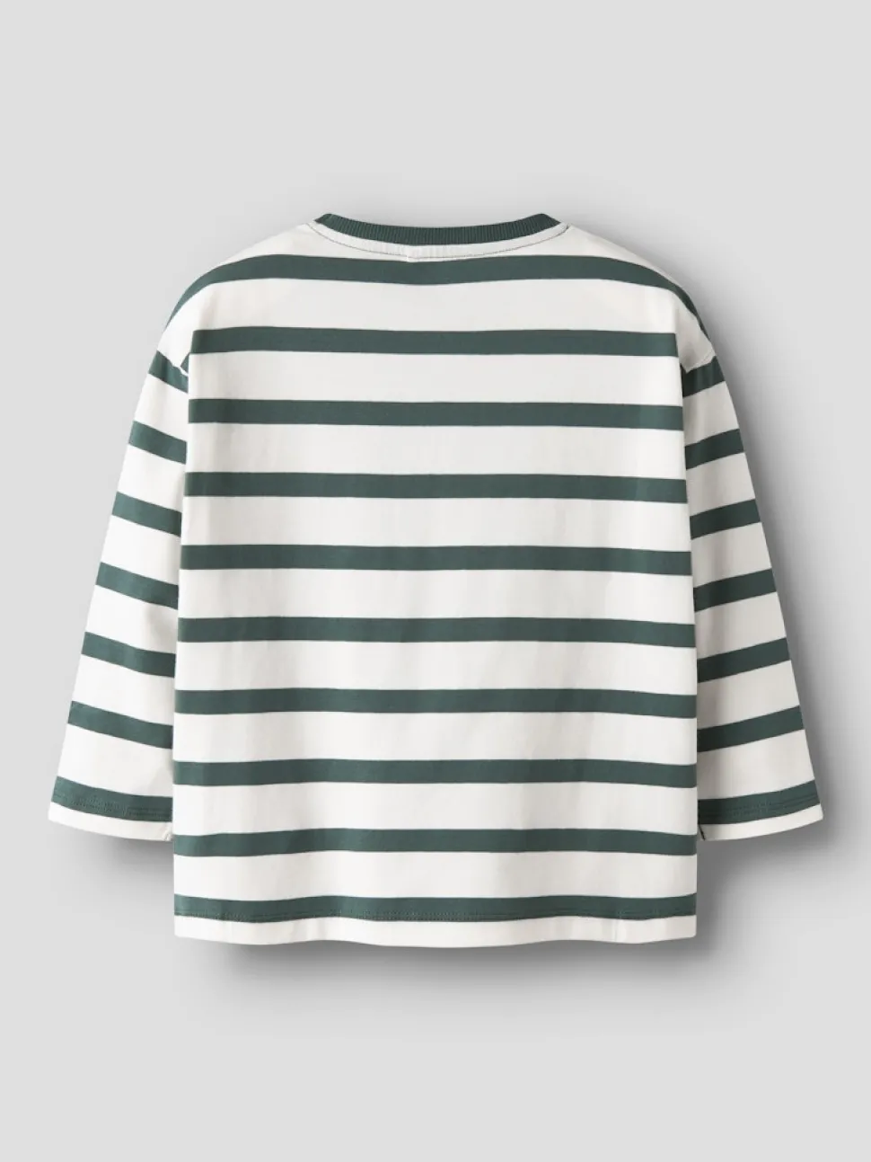 Name It lasten paita, NMMLEROY LS RLX TOP Raidallinen Vihreä