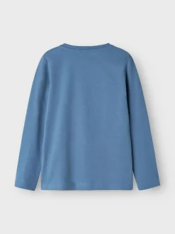Name It Lasten Pitkähihainen, NMMVICTOR LS TOP Sininen