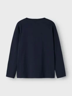 Name It Lasten Pitkähihainen, NMMVICTOR LS TOP Tummansininen