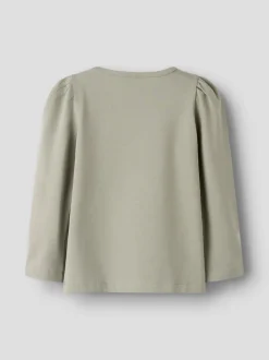 Name It lasten pitkähihainen paita NMFBOLORAS LS TOP, vaaleanvihreä