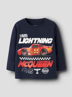 Name It lasten pitkähihainen paita NMMDRACO CARS LS NREG TOP, tummansininen