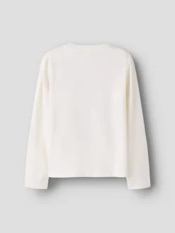 Name It lasten pitkähihainen paita NMFTEARTA LS TOP, luonnonvalkoinen