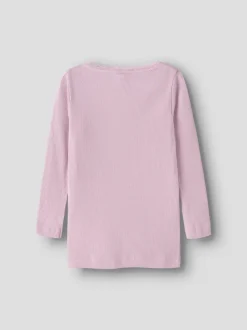 Name It Lasten Pitkähihainen Paita NMFKAB LS TOP NOOS, vaaleanpunainen