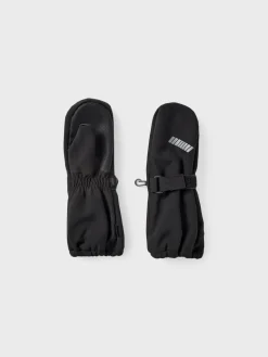 Name It Lasten Rukkaset NMNALFA MITTEN Musta
