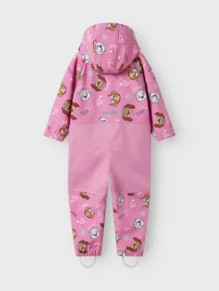 Name It lasten softshellhaalari, NMFALFA PAWPATROL SOFTSHELL Pinkki