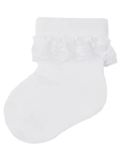 Name It lasten sukat, NBFOPAGNA SOCK Valkoinen