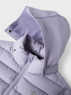 Name It lasten takki, NKNMIO HYBRID JACKET Liila
