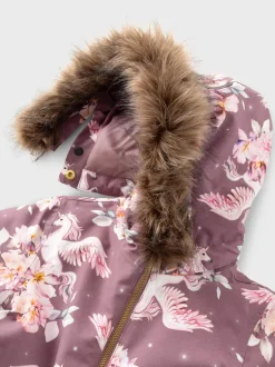 Name It Lasten Toppahaalari, NMFSNOW10 SUIT NOOS Vaaleanpunainen Kuosi