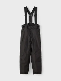 Name It Lasten Toppahousut NKNSNOW PANT SOLID Musta