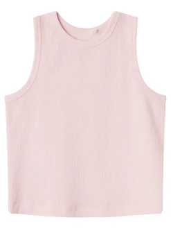 Name It Lasten Toppi, NKFNAKAL SL CROP TOP NOOS Vaaleanpunainen