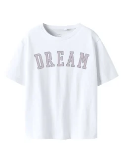 Name It lasten t-paita NKFRINDA SS REG TOP, valkoinen