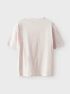 Name It lasten t-paita NKFRINDA SS REG TOP, vaaleanpunainen