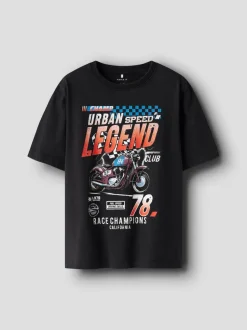Name It lasten t-paita NKMBANK SS NREG TOP, musta