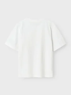 Name It lasten t-paita, NKMVAGNO SS LOOSE TOP Valkoinen