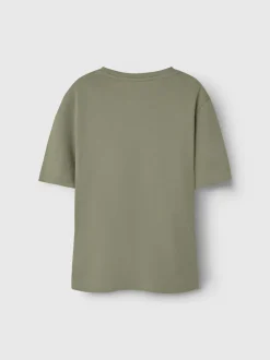 Name It lasten t-paita, NKMVOTO SS TOP Armeijanvihreä