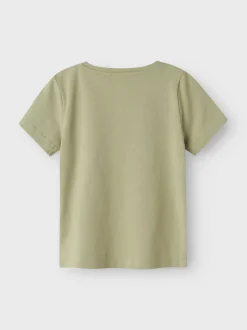 Name It lasten t-paita, NMMBORRIS SS TOP Armeijanvihreä