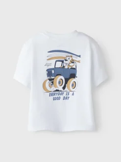 Name It lasten t-paita, NMMVELIX SS NREG TOP Valkoinen