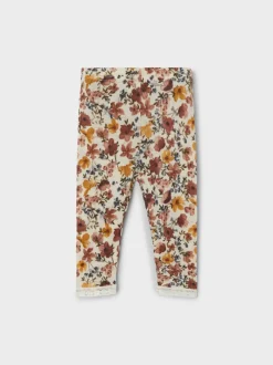 Name It leggingsit, NBFWANG WOOL NEEDLE LEGGING Vaaleanpunainen Kuosi