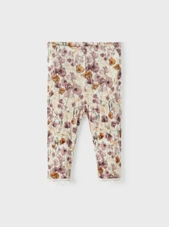 Name It leggingsit, NBFWANG WOOL NEEDLE LEGGING Beige Kuosi