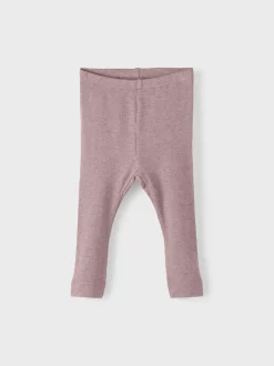 Name It leggingsit, NBNKAB LEGGINGS Vaaleanpunainen