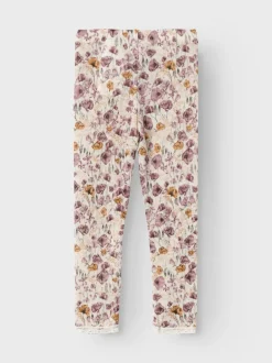 Name It leggingsit, NMFWANG WOOL NEEDLE LEGGING Beige Kuosi