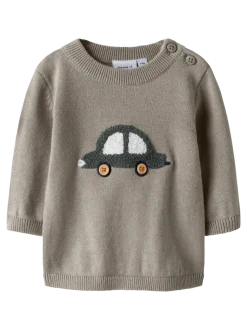 Name It neulepusero NBMBAND LS Knit, beige