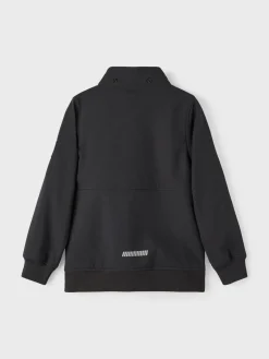 Name It softshell takki, NKMALFA JACKET BADGE Musta
