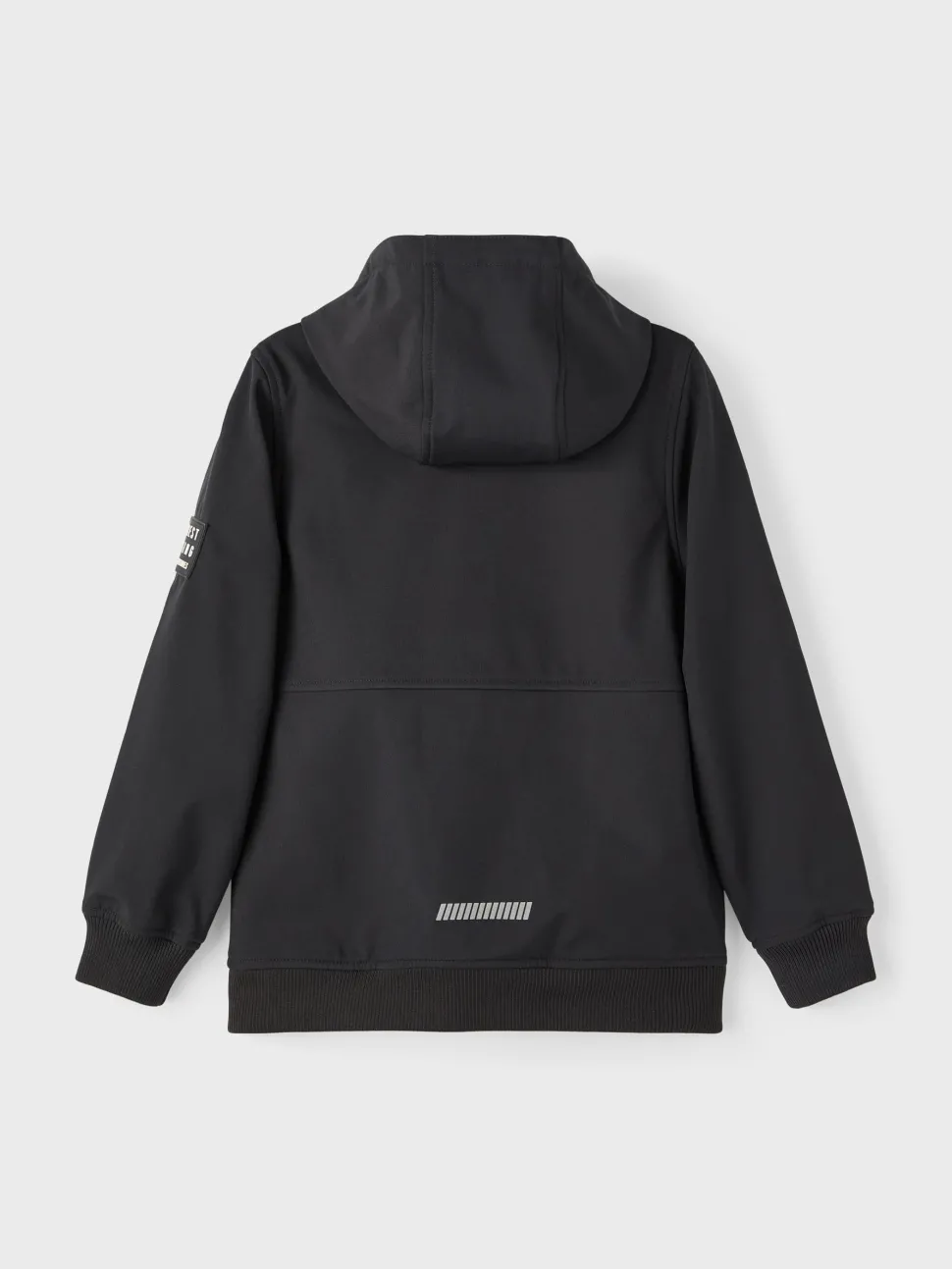 Name It softshell takki, NKMALFA JACKET BADGE Musta