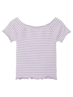 Name It t-paita, NKFJAMY SLIM OFFSHOULDER TOP Liila