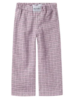 Name It yöhousut K NMNSTRANE PANT, vaaleanpunainen ruutu