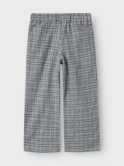 Name It yöhousut K NMNSTRANE PANT, harmaa ruutu