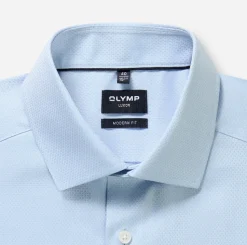 Olymp kauluspaita Luxor Modern Fit Light Blue, vaaleansininen