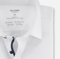 Olymp luxor 24/7 kauluspaita, body fit Valkoinen