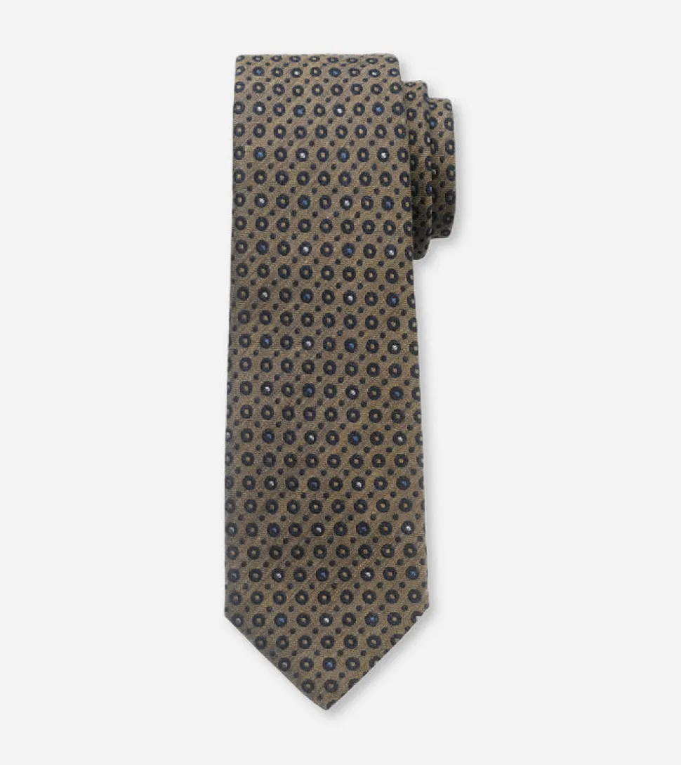 Olymp miesten solmioPOCKET SQUARE AND BOWTIE SET Sininen Kuosi