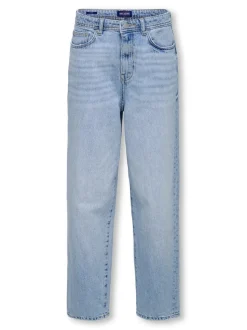 Only and Sons Junior lasten farkut OSJFADE LOOSE DNM NOOS, vaaleansininen