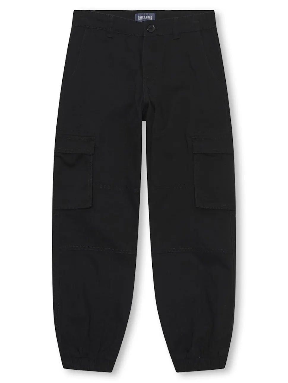 Only and sons junior reisitaskuhousut, OSJCAM STAGE CARGO CUFF LIFE Musta